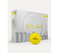 Wilson Staff Duo Soft 2025 12 Balles De Golf Jaunes