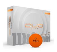 Wilson Staff Duo Soft 2025 12 Balles De Golf Orange