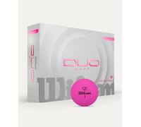 Wilson Staff Duo Soft 2025 12 Balles De Golf Roses