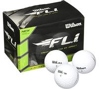 Wilson Staff F.L.I. Lot de 12 balles de Golf Blanc