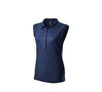 WILSON Staff Femme Polo de Golf, sans Manches, Staff Sleeveless Polo, Polyester