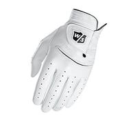 WILSON Staff Gant de Golf pour Homme, FG Tour, Fabrication Multi-Tissus, Taille : XL, Main Gauche, MLH, Blanc, WGJA00635XL