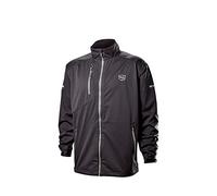 Wilson Staff Golf Homme Veste de Pluie, STAFF MODEL RAIN JACKET, Polyester, Noir, Taille M, WGA700712MD