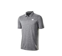 Wilson Staff Homme Polo de Golf, STAFF MODEL POLO, Polyester/Spandex, Gris, Taille XL, WGA700722XL