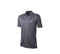 WILSON Staff Homme Polo de Golf, Staff Stripe Polo, Polyester/Spandex