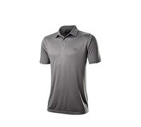 WILSON Staff Homme Polo de Golf, Staff Stripe Polo, Polyester/Spandex