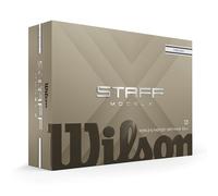 WILSON Staff Model X TRK360 Balles de Golf, Pack de 12, Blanc