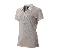 Wilson Staff Polo de Golf pour Femme, Polka Dot Polo, Manches Courtes, Polyester/élasthanne