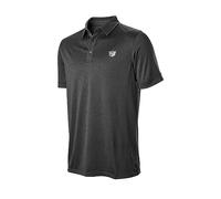 Wilson Staff Polo de Golf pour Homme, Stripe Heather Polo, Manches Courtes, Polyester/élasthane