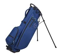 Wilson Staff Sac de Golf, ECO Carry Bag, Sac Trépied, Bleu, Support Intégré, 1,9 kg, WGB6400BU