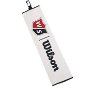 Wilson TRI Fold Serviettes Unisex-Adult, Blanc, Taille Unique