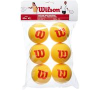 Wilson Starter Tour Foam Tennis Balls Bag Jaune 6 Balls