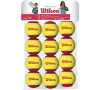 Wilson Sac de 12 balles Starter Red – Stage 3