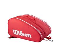 Wilson Super Tour Sac de Pickleball Rouge/Blanc, Rouge/Blanc, Super Tour Sac de Pickleball Rouge