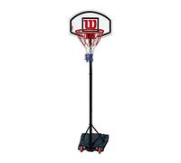 Wilson Support de basket-ball Junior - Panier de basket réglable en hauteur de 165 cm à 205 cm pour enfants et adolescents - Panier de basketball mobile d'extérieur