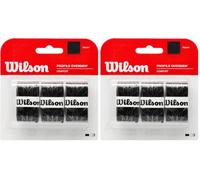 Wilson Surgrip, Profile Overgrip, 3 pièces, Noir, WRZ4025BK