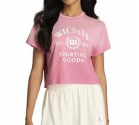 Wilson T-shirt à Manches Courtes Harper Crop Vintage Wash