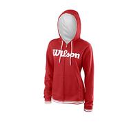 WILSON Team Sweat-Shirt à Capuche zippée Femme