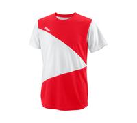 Wilson Team T-shirt Garçons-Rouge,Blanc