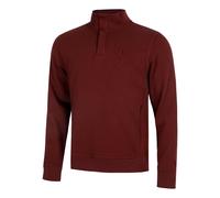 Wilson Tennis Club 1/2 Zip Mock Sweat-shirt Hommes-berry S