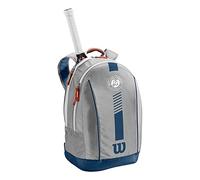 Wilson Tennis Sac à dos Roland Garros Team - Junior Backpack RG - Gris et Bleu marine