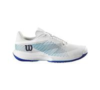 Wilson Homme KAOS Swift 1.5 Sneaker, White/Blue Atoll/Lapis Blue, 43 1/3 EU
