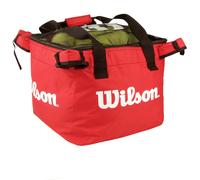 Wilson Panier pour balles de tennis WRZ541300 Capacité 150 balles Rouge