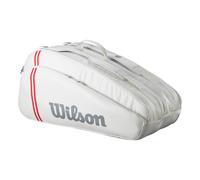 Wilson Tour Housse De Raquette Lot De 12-Blanc
