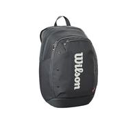 Wilson Sac à dos Tour Backpack 2025 pochette pour ordinateur portable, compartiment chaussures Noir