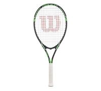 Wilson Tour Slam Raquette de tennis récréative pour adulte - Grip taille 9,5 à 11,4 cm, gris/vert