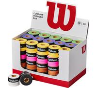 Wilson Overgrip Ultra Souple Fin Absorption optimale Boîte 60 unités Multicolore