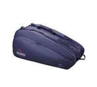 WILSON Us Open 2025 Tour 12Pk Navy Housse De Raquette Bleu -