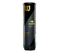 Wilson – Balles de tennis US Open XD WRT116200, pour surfaces dures – Boîte de 4, jaune