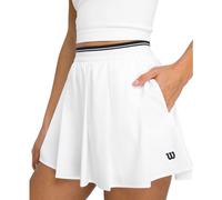 Wilson Vélocité Plissé Doublé Short Blanc XL
