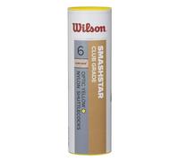 Wilson Volants Smashstar Tube de 6 78 Jaune