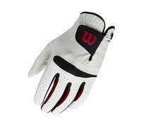 Wilson WGJA00064S Gant de Golf, Taille S, Main Gauche, MLH, Feel Plus, Homme, Blanc, Small