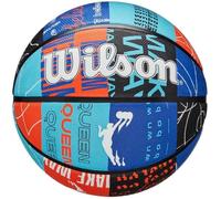 Wilson WNBA Heir DNA Outdoor Basketball, Bleu/Orange, Bleu/Orange