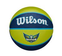 WILSON WNBA Team Tribute, Ballon de Basket, Canaux de Précision pour Une Adhérence Exceptionnelle, Surface Adaptable, Représentez Votre Equipe, Équipe: Dallas Wings, Couleur: Royal, Taille: 6
