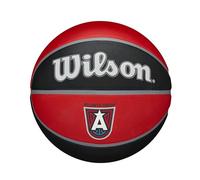 WILSON WNBA Team Tribute, Ballon de Basket, Canaux de Précision pour Une Adhérence Exceptionnelle, Surface Adaptable, Représentez Votre Equipe, Équipe: Atlanta Dream, Couleur: Royal, Taille: 6