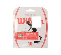 WILSON WRR943500 Cordage de Badminton, Fierce CX, Multifilament, 10 Mètres, Épaisseur 0,72 mm,Noir