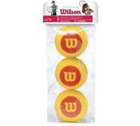 Wilson Starter Foam Balls (Stage 3) Sac De 3 Balles , Couleur: rouge , Taille: nosize