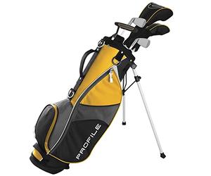 Wilson Youth Profile JGI Ensemble de Golf Complet pour gaucher Jaune Taille M