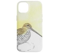 Wilson's Snipe Aquarelle Oiseau Portrait Coque pour iPhone 14 Plus