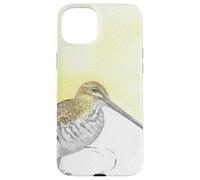 Wilson's Snipe Aquarelle Oiseau Portrait Coque pour iPhone 15 Plus