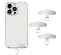 Wilsonzin 3pcs Pads de Bande de clé de téléphone Portable,transformez Votre Coque de téléphone en chaîne de téléphone, pour Téléphone pour Plupart des Téléphones Intelligents