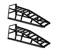 Wiltec 2 rampes d'accès jusqu'à 2 t par Paire 830 x 262 x 270 mm, rampes d'accès pour véhicules, rampes d'entretien en Acier