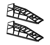 Wiltec 2 rampes d'accès jusqu'à 2 t par Paire 830 x 262 x 270 mm, rampes d'accès pour véhicules, rampes d'entretien en Acier