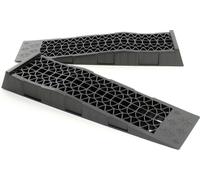 Wiltec 2x Rampe d'accès, 700x200x78 mm, extra-plate, plastique, 3 t, rampe d'accès voiture automobile pour voitures de sport et véhicules surbaissés