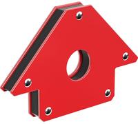 Wiltec Aimants de soudure avec Force de maintien de 11 kg, Équerre magnétique de 120 x 80 x 15 mm, 45°, 90°, 135°, Positionneurs de soudage