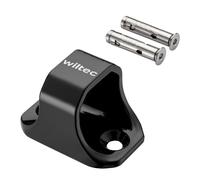 Wiltec ancre antivol type 02 en acier 76 × 50 × 54 mm fixation murale et au sol pour moto et vélo